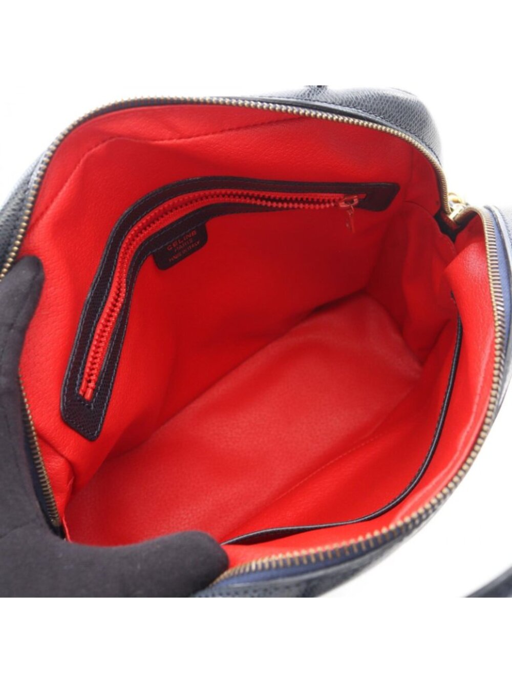 Celine Handbag 2-Way Leather - Picture 3 of 9